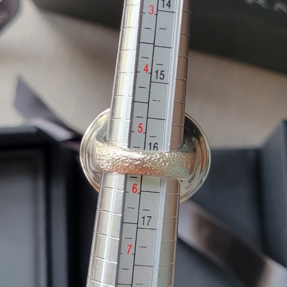 David Yurman aqua chalcedony and pave diamond ring with matching bangle - Picture 13 of 13